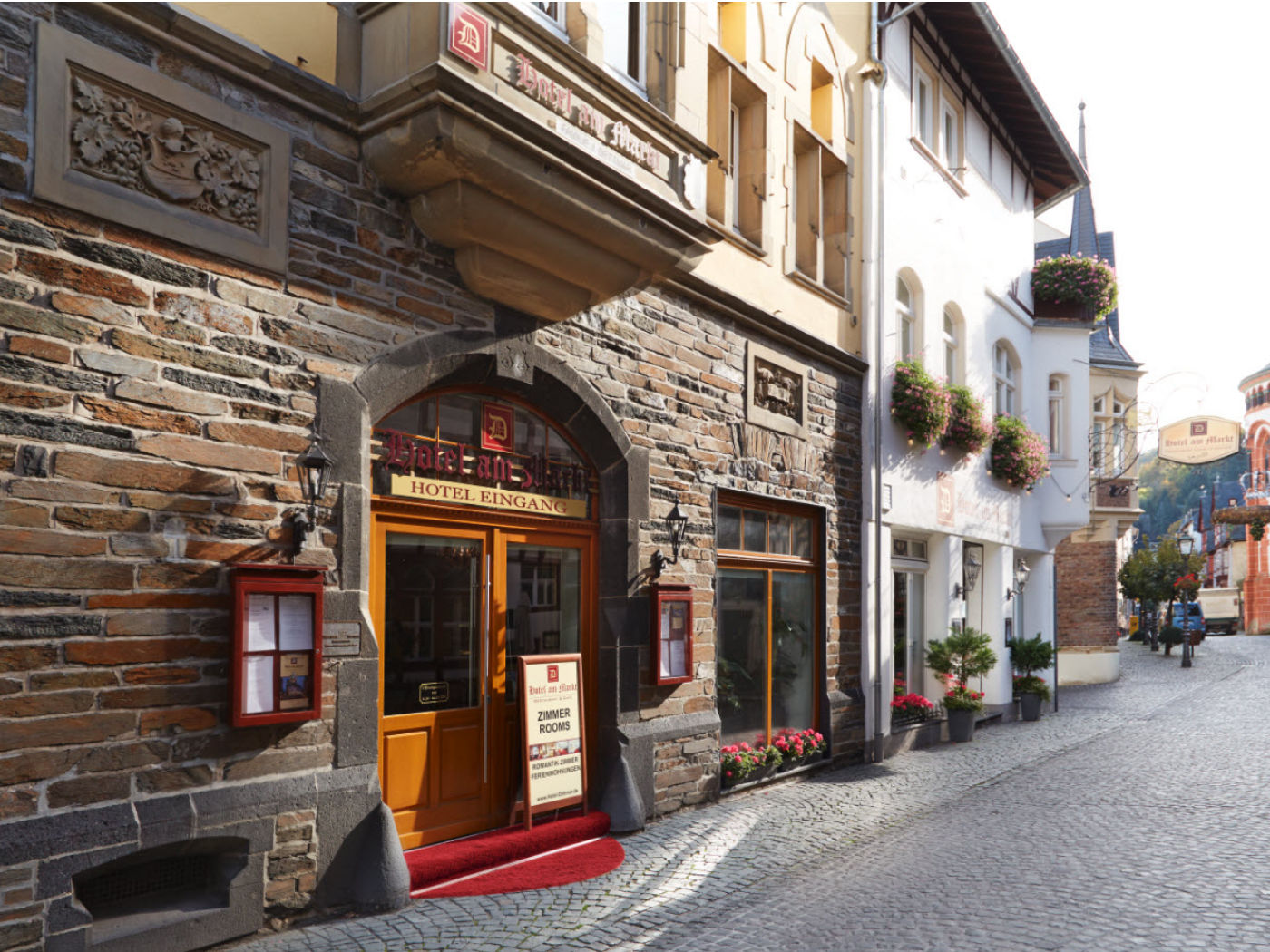 Hotel Am Markt Bacharach Exterior foto